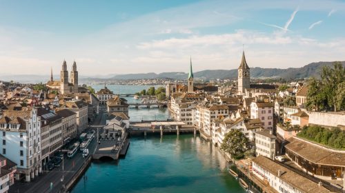 Zürich symbolisch für den Zugang zum Schweizer Markt